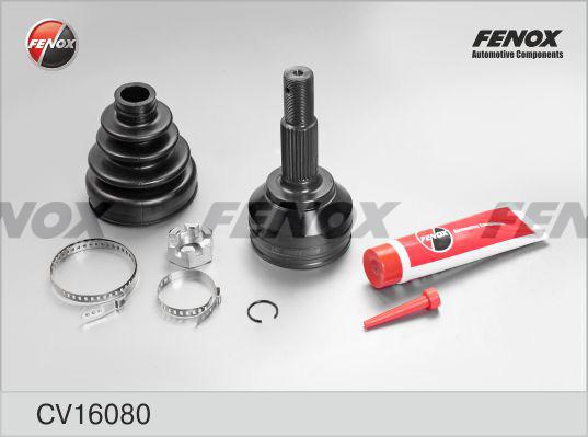 Fenox CV16080 - Каре комплект, полуоска vvparts.bg