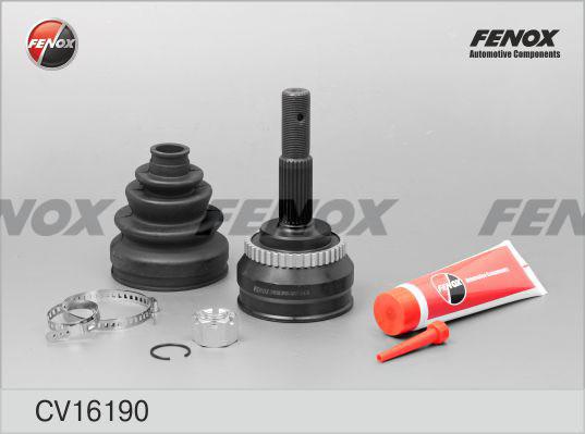 Fenox CV16190 - Каре комплект, полуоска vvparts.bg