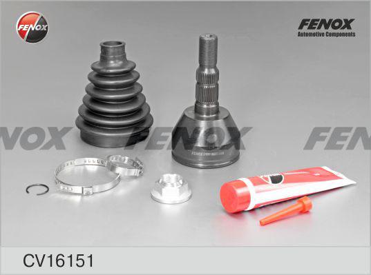 Fenox CV16151 - Каре комплект, полуоска vvparts.bg