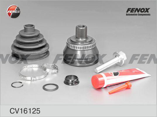 Fenox CV16125 - Каре комплект, полуоска vvparts.bg