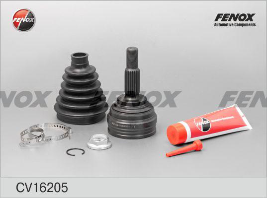 Fenox CV16205 - Каре комплект, полуоска vvparts.bg