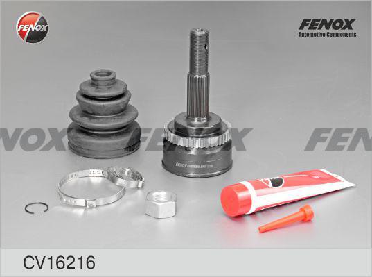 Fenox CV16216 - Каре комплект, полуоска vvparts.bg