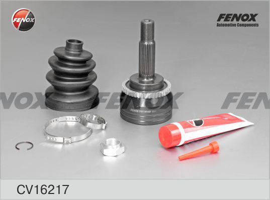 Fenox CV16217 - Каре комплект, полуоска vvparts.bg