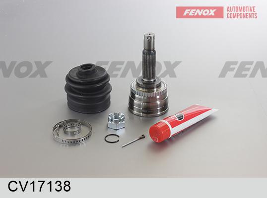 Fenox CV17138 - Каре комплект, полуоска vvparts.bg