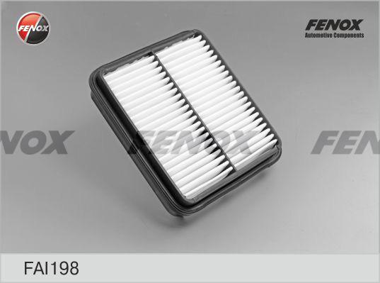 Fenox FAI198 - Въздушен филтър vvparts.bg