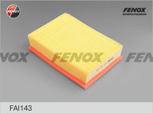 Fenox FAI143 - Въздушен филтър vvparts.bg