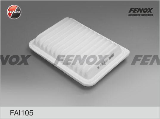Fenox FAI105 - Въздушен филтър vvparts.bg