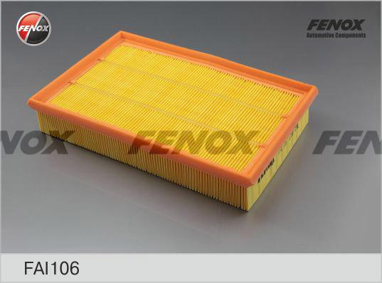 Fenox FAI106 - Въздушен филтър vvparts.bg