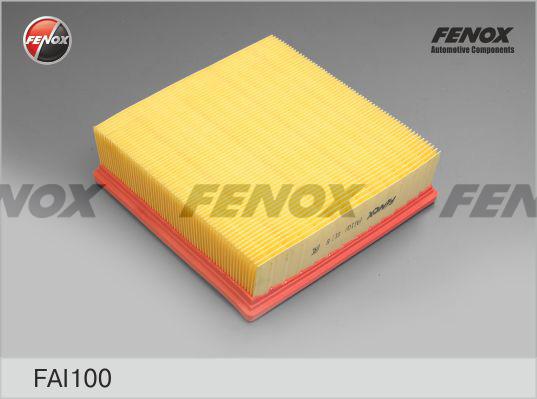 Fenox FAI100 - Въздушен филтър vvparts.bg