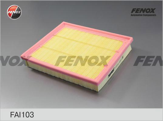 Fenox FAI103 - Въздушен филтър vvparts.bg