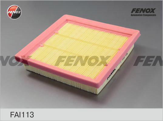 Fenox FAI113 - Въздушен филтър vvparts.bg