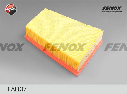 Fenox FAI137 - Въздушен филтър vvparts.bg