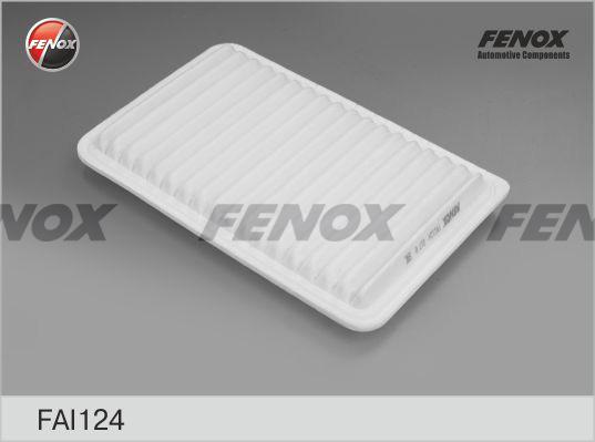 Fenox FAI124 - Въздушен филтър vvparts.bg