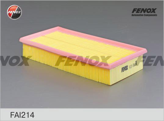 Fenox FAI214 - Въздушен филтър vvparts.bg