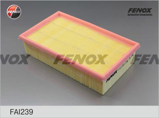 Fenox FAI239 - Въздушен филтър vvparts.bg