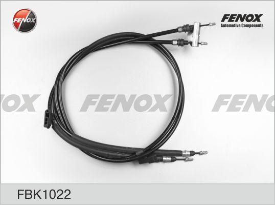 Fenox FBK1022 - Жило, ръчна спирачка vvparts.bg