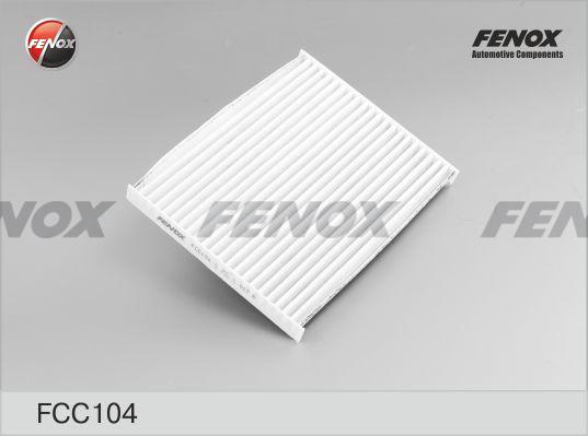 Fenox FCC104 - Филтър купе (поленов филтър) vvparts.bg