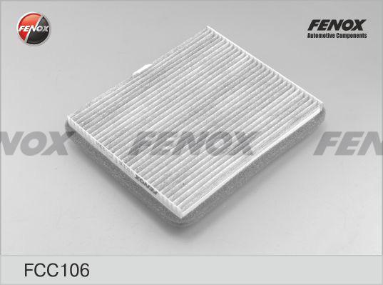 Fenox FCC106 - Филтър купе (поленов филтър) vvparts.bg