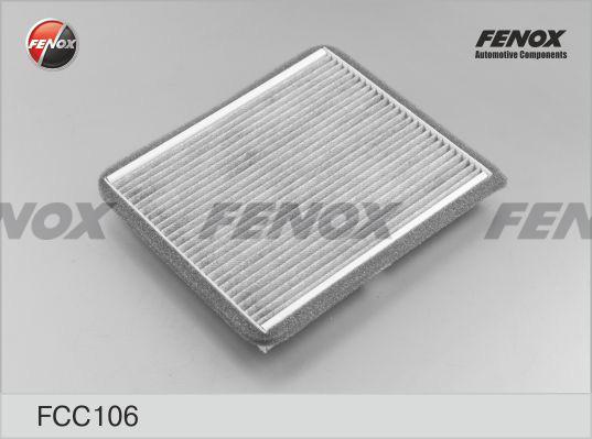 Fenox FCC106 - Филтър купе (поленов филтър) vvparts.bg