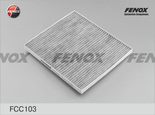 Fenox FCC103 - Филтър купе (поленов филтър) vvparts.bg