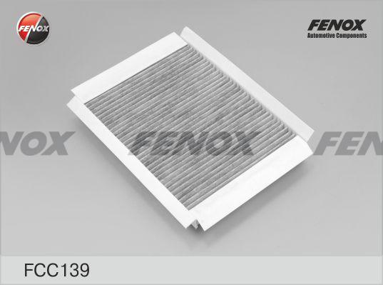 Fenox FCC139 - Филтър купе (поленов филтър) vvparts.bg