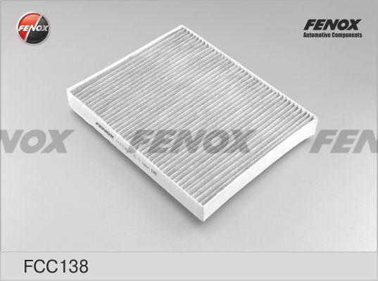 Fenox FCC138 - Филтър купе (поленов филтър) vvparts.bg