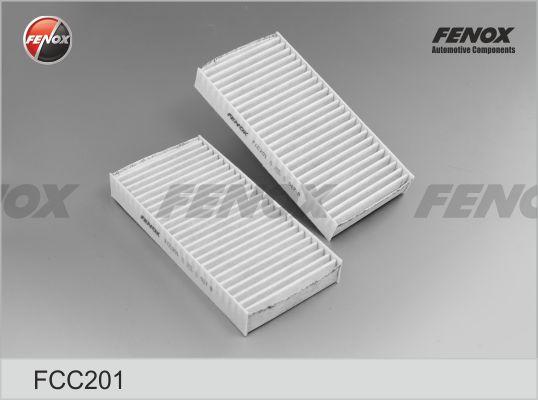 Fenox FCC201 - Филтър купе (поленов филтър) vvparts.bg