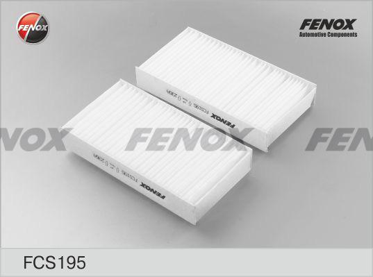 Fenox FCS195 - Филтър купе (поленов филтър) vvparts.bg