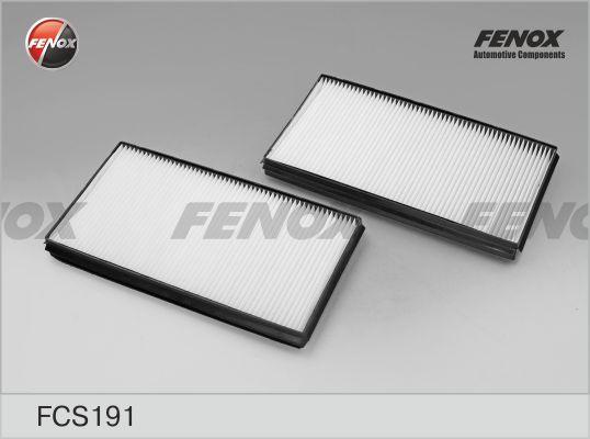 Fenox FCS191 - Филтър купе (поленов филтър) vvparts.bg