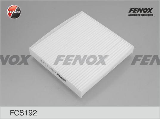 Fenox FCS192 - Филтър купе (поленов филтър) vvparts.bg