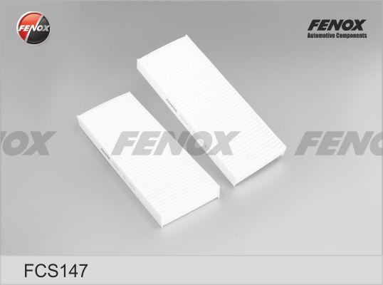 Fenox FCS147 - Филтър купе (поленов филтър) vvparts.bg