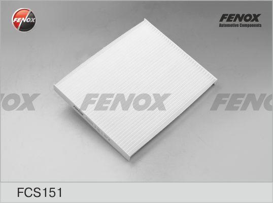 Fenox FCS151 - Филтър купе (поленов филтър) vvparts.bg