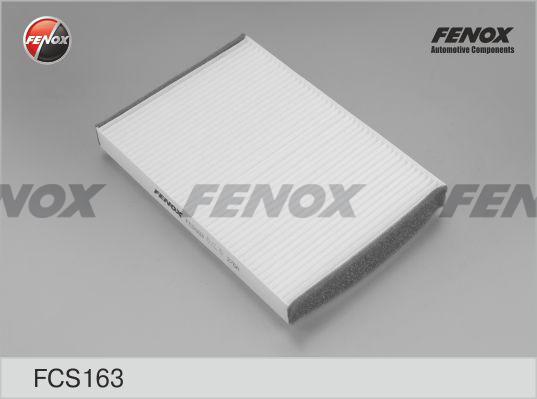 Fenox FCS163 - Филтър купе (поленов филтър) vvparts.bg