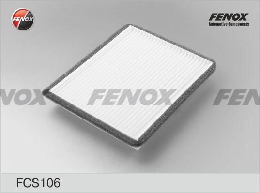 Fenox FCS106 - Филтър купе (поленов филтър) vvparts.bg