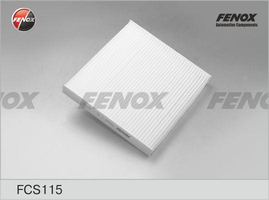 Fenox FCS115 - Филтър купе (поленов филтър) vvparts.bg