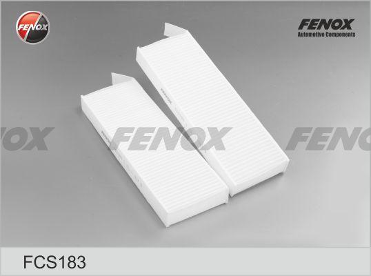 Fenox FCS183 - Филтър купе (поленов филтър) vvparts.bg