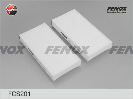 Fenox FCS201 - Филтър купе (поленов филтър) vvparts.bg