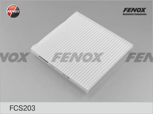 Fenox FCS203 - Филтър купе (поленов филтър) vvparts.bg