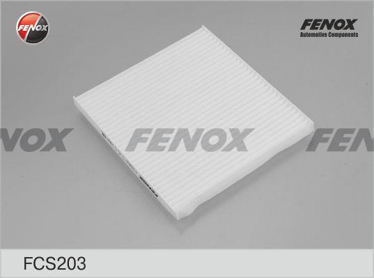 Fenox FCS203 - Филтър купе (поленов филтър) vvparts.bg