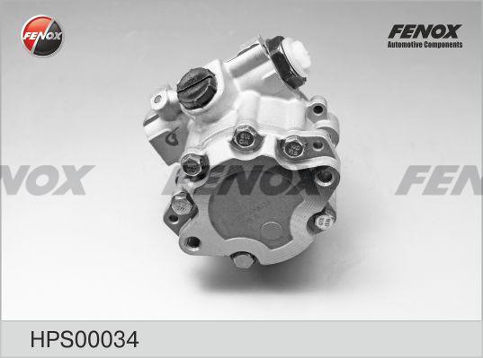 Fenox HPS00034 - Хидравлична помпа, кормилно управление vvparts.bg