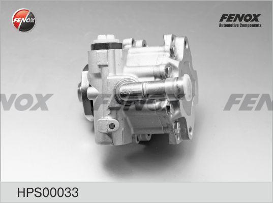 Fenox HPS00033 - Хидравлична помпа, кормилно управление vvparts.bg