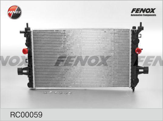 Fenox RC00059 - Радиатор, охлаждане на двигателя vvparts.bg