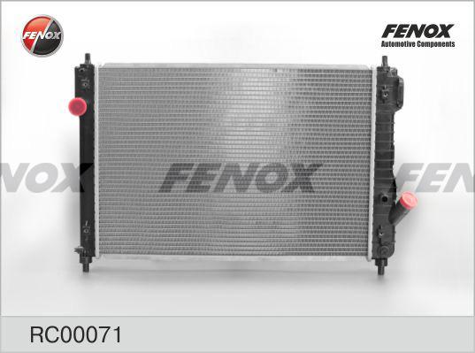 Fenox RC00071 - Радиатор, охлаждане на двигателя vvparts.bg