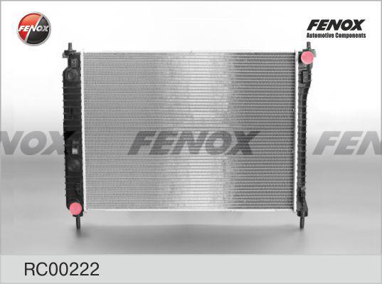 Fenox RC00222 - Радиатор, охлаждане на двигателя vvparts.bg