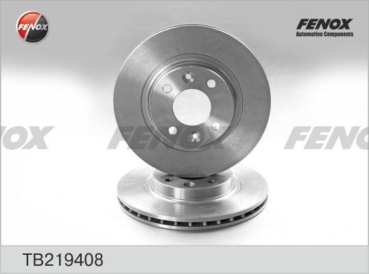 Fenox TB219408 - Спирачен диск vvparts.bg