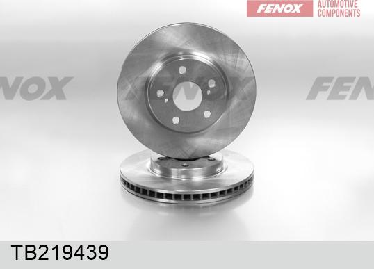 Fenox TB219439 - Спирачен диск vvparts.bg