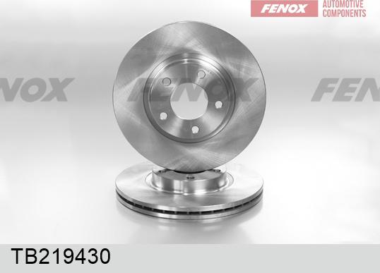 Fenox TB219430 - Спирачен диск vvparts.bg