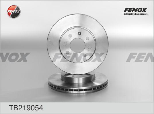 Fenox TB219054 - Спирачен диск vvparts.bg