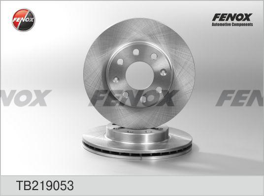 Fenox TB219053 - Спирачен диск vvparts.bg