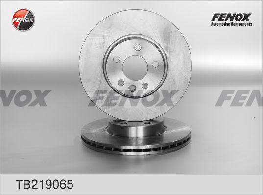 Fenox TB219065 - Спирачен диск vvparts.bg